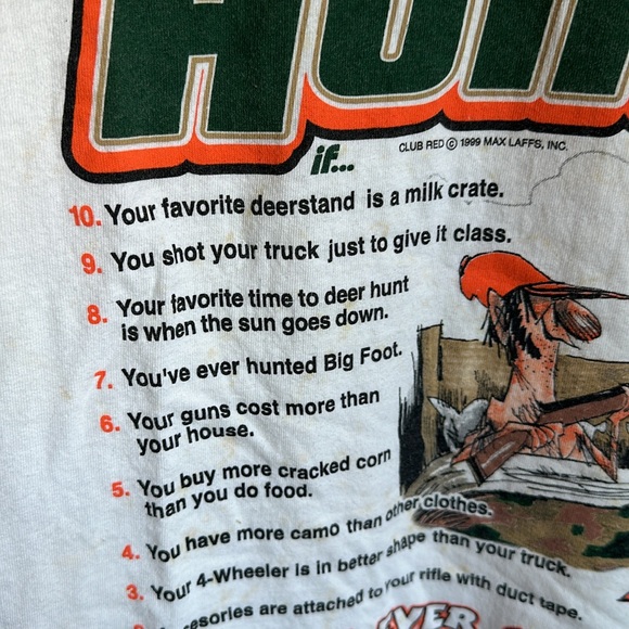 Vintage You might be a redneck hunter if … tee - Picture 3 of 9